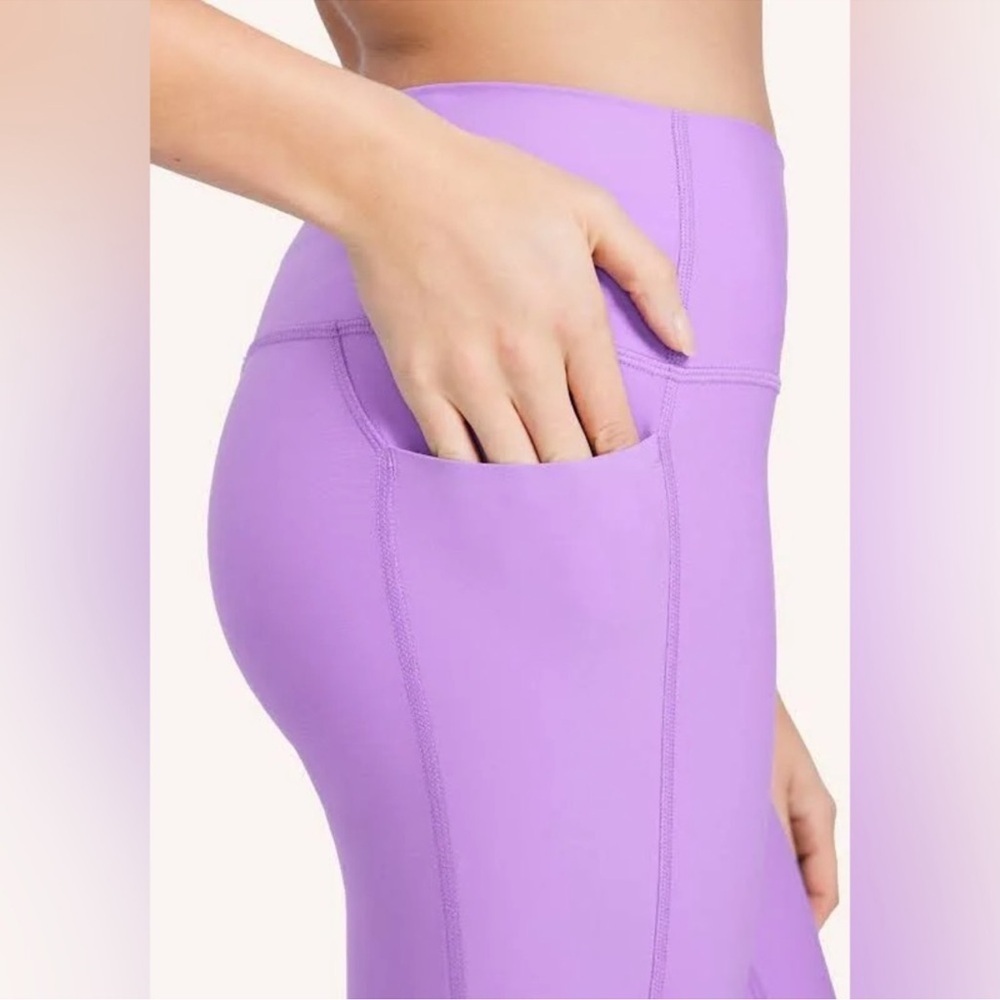 Peloton Cadent High Rise Pocket Leggings Purple Size XL - Picture 3 of 9